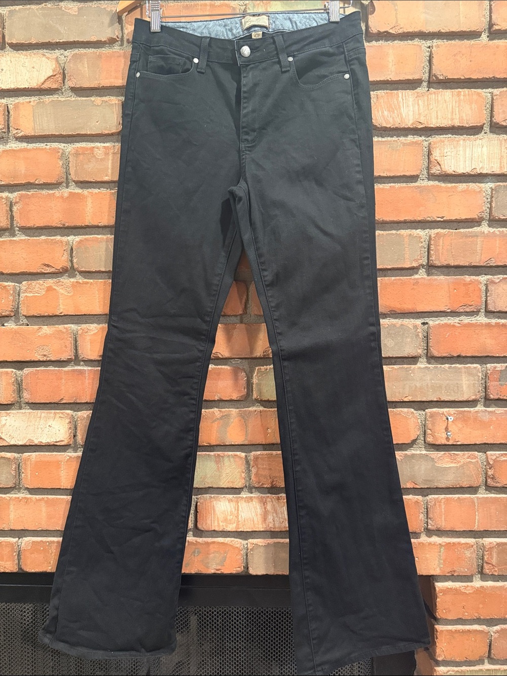 PAIGE Black Flare Jeans-vintage
